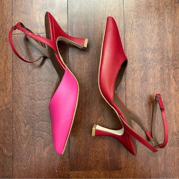 Alohas Cinderella Lipstick Red Magenta, Size 8/8.5 (39) - Picture 6 of 16